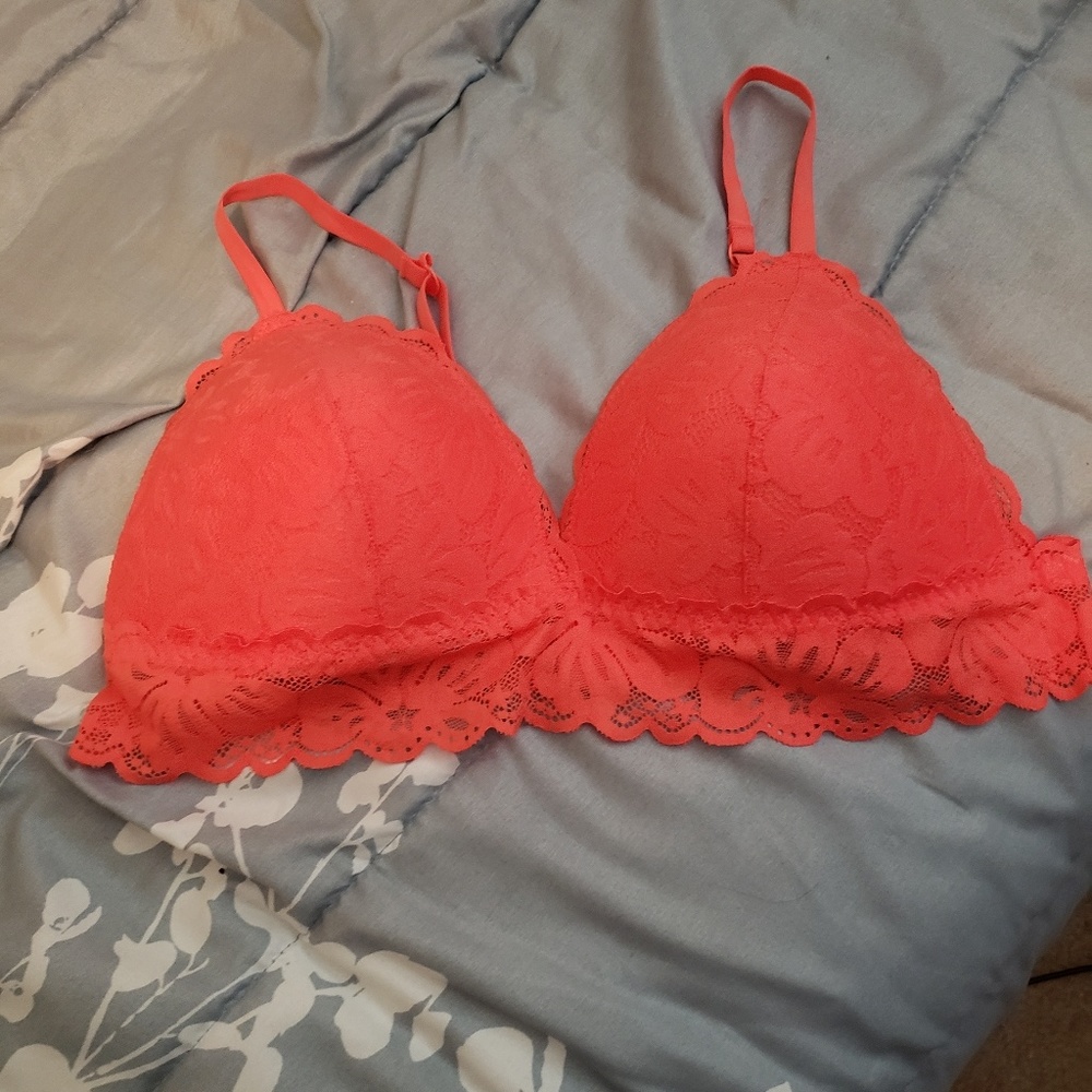 Coral bralette